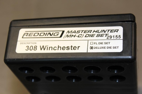 Redding 308 Win Master Hunter (MH-C) Deluxe Die Set New in Box