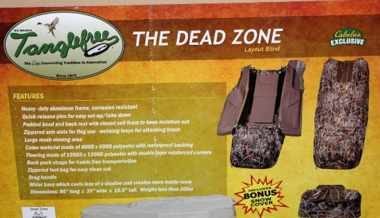 Cabela's Tangle-free "The Dead Zone" Layout Blind