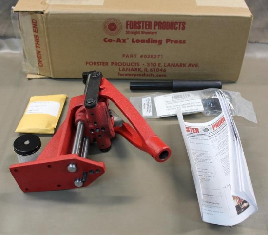 Forster Co-Ax Loading Press New in Open Box