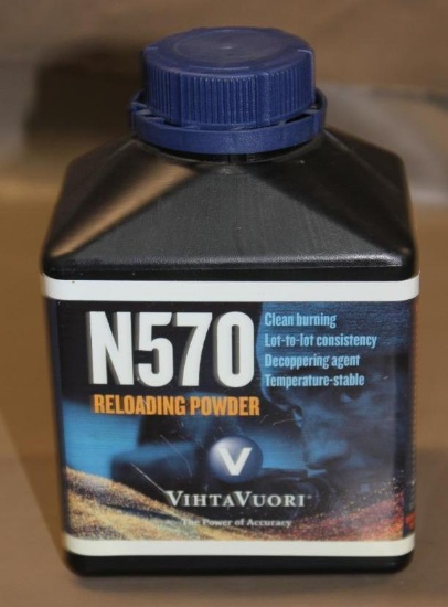 1 lb. Vihta Vuori N570 Smokeless Reloading Powder **NO SHIPPING**