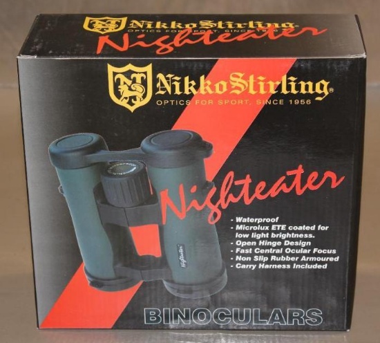 Nikko Stirling Nighteater Binoculars in Original Box