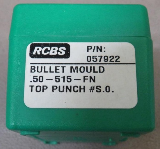 50 Cal RCBS 057922 Bullet Mold