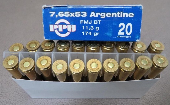 7.65X53 Argentine Ammunition