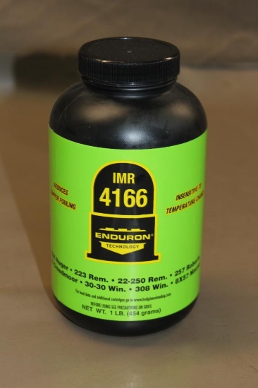 1 lb. Container IMR 4166 Enduron Powder for Reloading **NO SHIPPING**