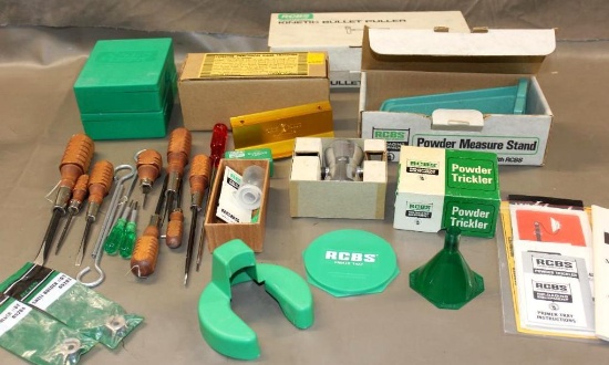 Mixed Reloading Tools and Components