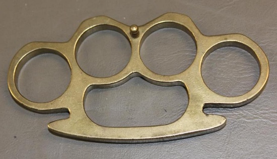Great Brass Knuckles with Large Finger Holes