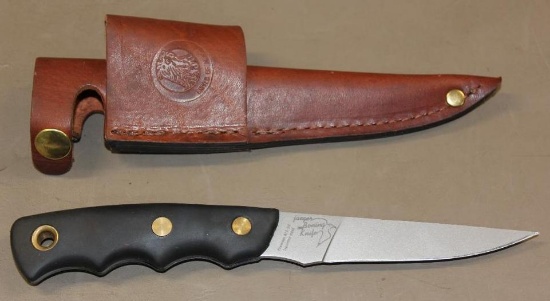 Knives of Alaska Jaeger Boning Knife in Leather Sheath