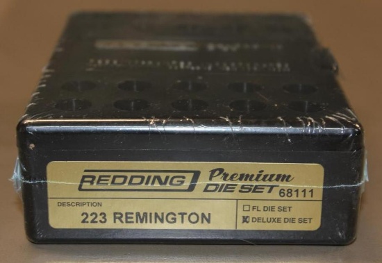 New in Sealed Package Redding 223 REM Premium Die Set