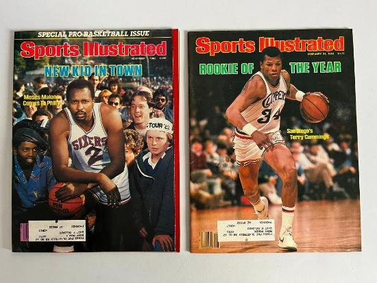 2 NBA Cover Sports Illustrated