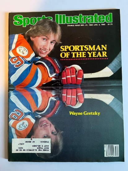 Wayne Gretzky Cover Sportsman of the Year Sports Illustrated