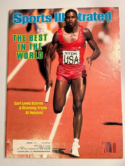 Carl Lewis Cover Sports Illustrated