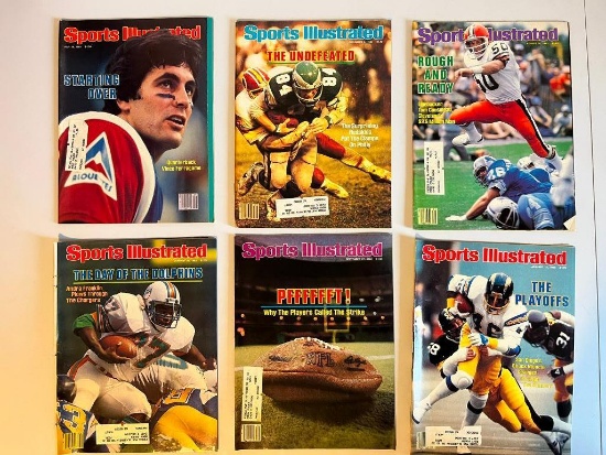 6 NFL Cover Sports Illustrated