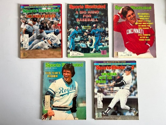 5 MLB Cover Sports Illustrated
