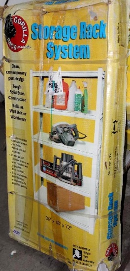 Gorilla Storage Rack System New in Damaged Box