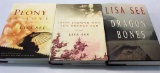 Three Signed First Edition Hardcover Novels by Lisa See