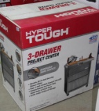 Hyper Tough 3-Drawer Project Center Tool Box and Work Surface