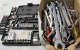 Unsearched Box of Hand tools and Sockets