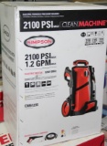 Simpson 2100 PSI Max Clean Machine Pressure Washer