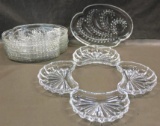 Glass and Crystal Dish Sets