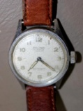 Military-Style Baldwin 17 Jewel Wrist Watch