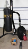 Everlast Boxing Set with Heavy Bag and Speedbag on Metal Frame