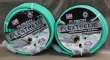 Two Flexon Flextreme 50 Ft. Lawn and Garden Hoses