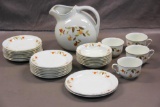 Hall's Superior China and Pitcher Set