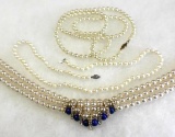 Three Pearl and Pearl-Style Necklaces