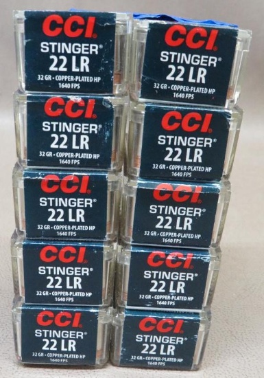 CCI Stinger 22 LR Ammunition
