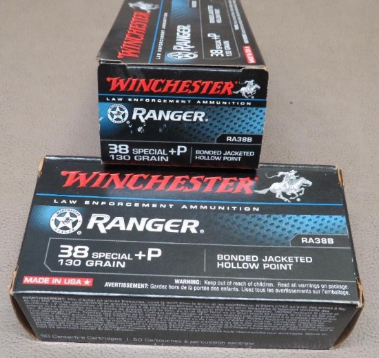 Winchester Ranger Law Enforcement 38 Special Ammunition