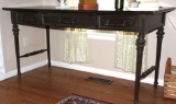 Dark Wood Desk by Kroehler Custom