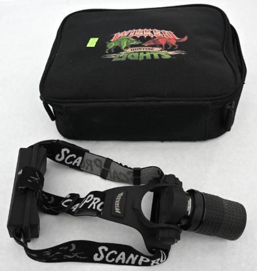 Wicked Scanpro Hunting Light with Case