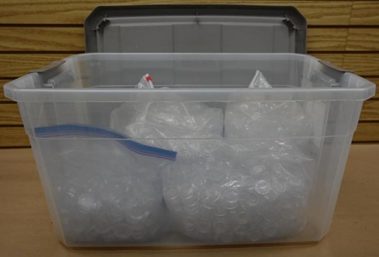 Box Loaded with 5ml Plastic Containers with Lids