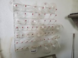 Lab glass and rack