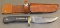 Schrade Old Timer Fixed Blade Hunting Knife with Leather Sheath