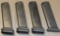Four Hi Point 995 9mm Magazines 10 Rounds or Less Capacity