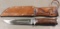 WWII Robeson Shur Edge Fight Knife in Scabbard
