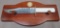 NRA Limited Edition Bowie Knife with Display Plaque