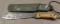 British Golok Machete in Sheath
