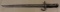 WWII Japanese Arisaka Type 38 Bayonet