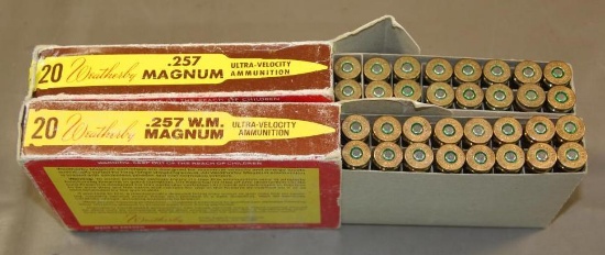 40 Rounds Weatherby 257 Magnum Ammunition