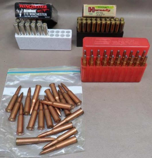 270 Winchester and 7.62X54r Ammunition