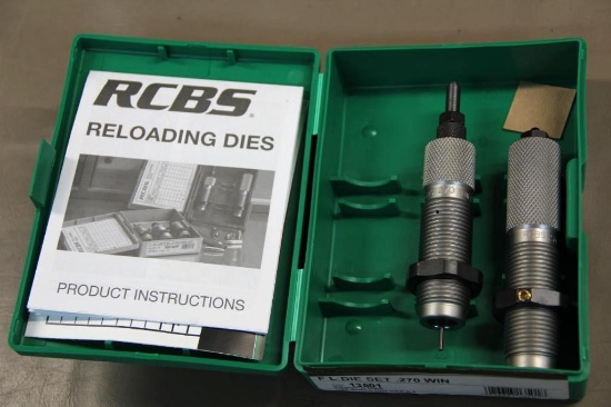 RCBS 270 Win Reloading Dies, New in Case