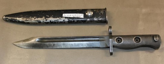 British L1A3 (SLR) Bayonet in Scabbard