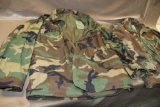 Two US Military Camo Cold Weather Coats
