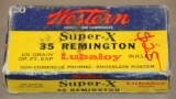 Western Super X 35 Remington Box of 20