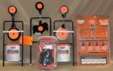 Collection of Steel Spinning Targets and Safariland Holster all New in Packaging