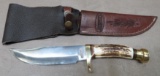 Marbles Stag Handled Sheath Knife