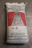 25 lbs. West Coast Premium Extra Hard No.6 Lead Shot