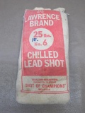 Lawrence #6 Lead Shot for Shotshell Reloading
